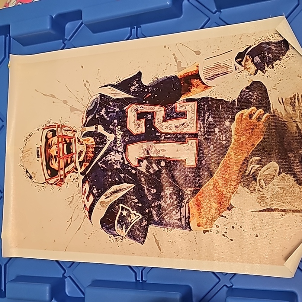 Tom Brady canvas poster